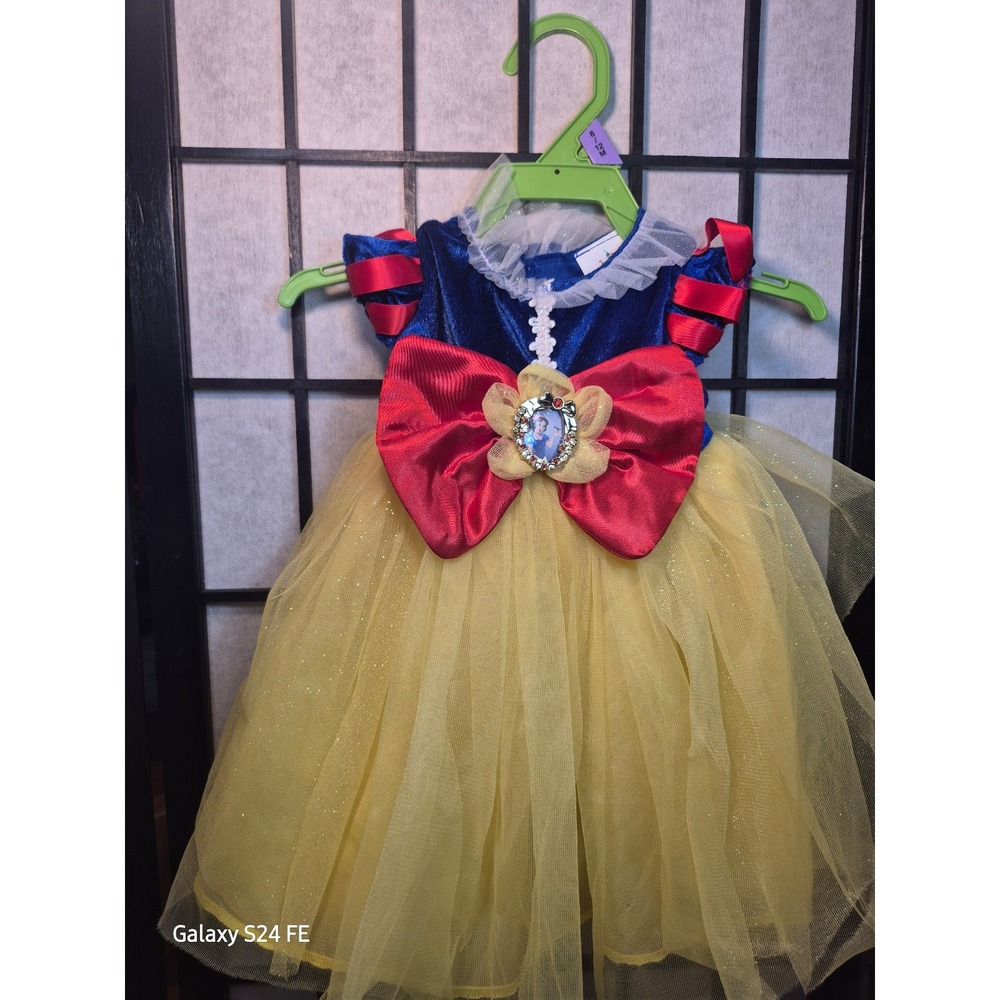 Snow White Disney Princess Costume Dress 6m+